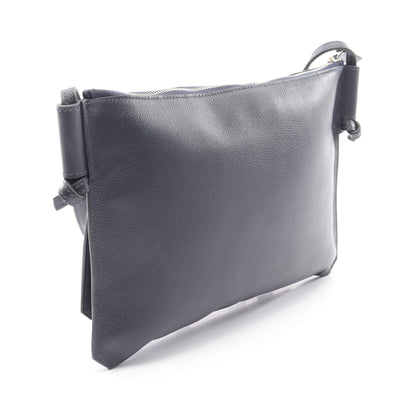 ウルトラプラGM ブルーニュイ ショルダーバッグ エバーカラー ネイビー シルバー金具 Y刻印 エルメス バッグ HERMES