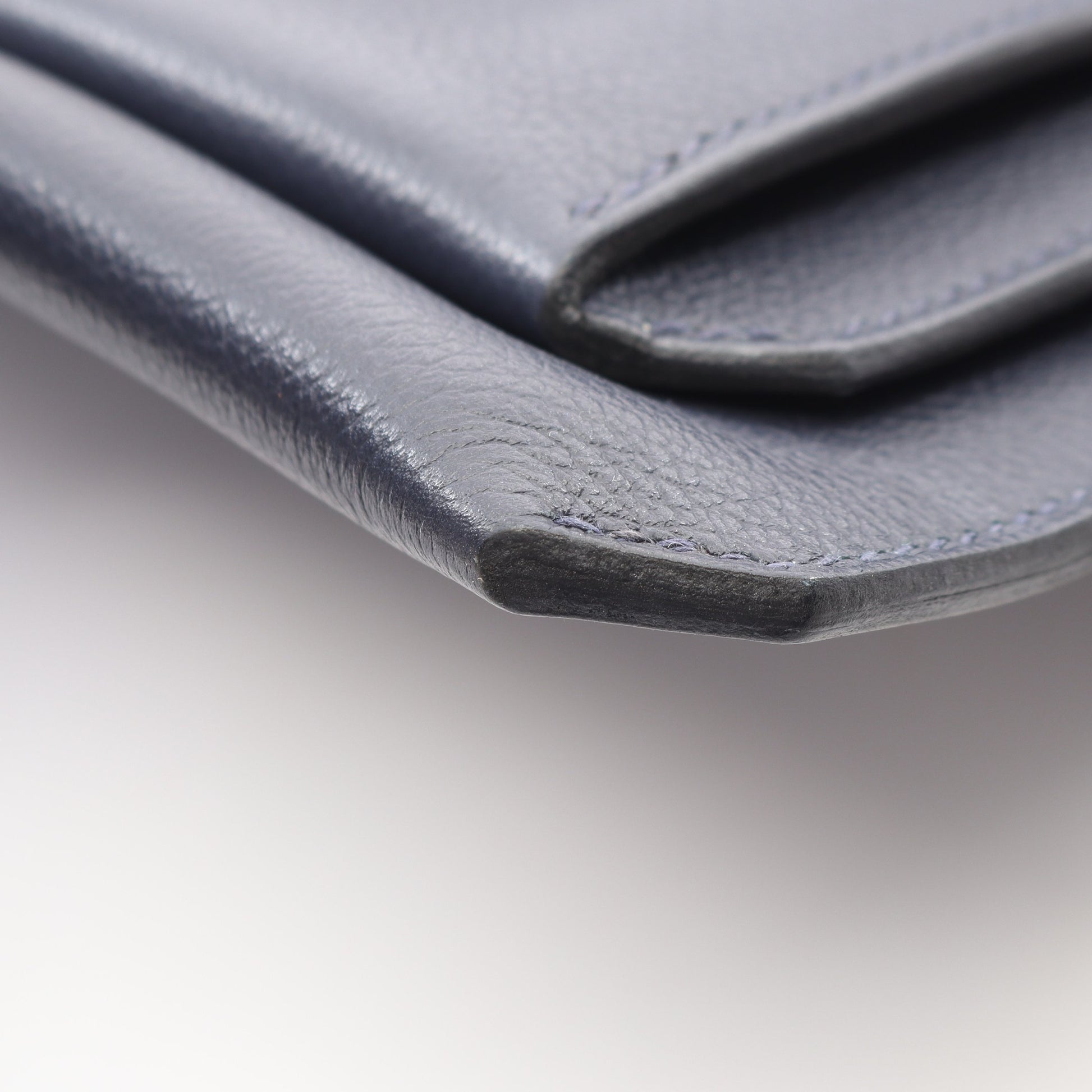 ウルトラプラGM ブルーニュイ ショルダーバッグ エバーカラー ネイビー シルバー金具 Y刻印 エルメス バッグ HERMES