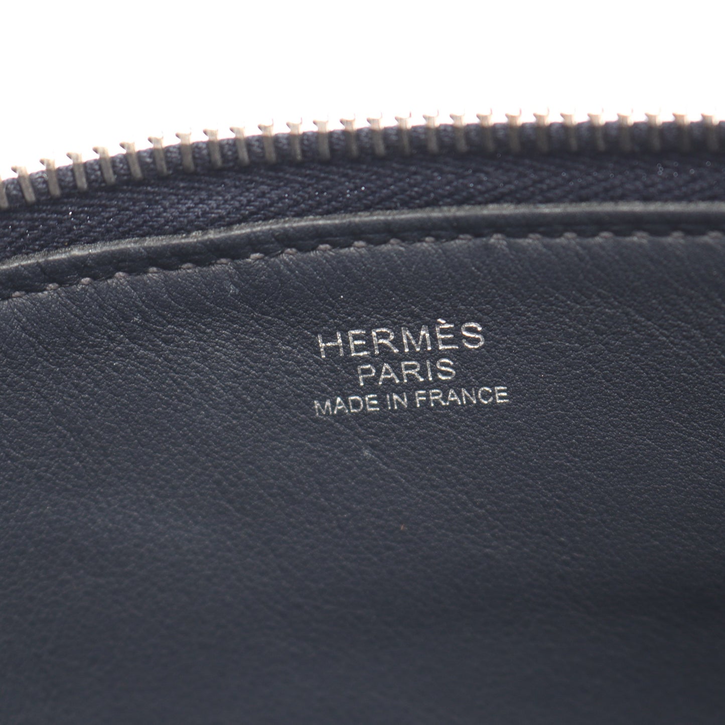 ウルトラプラGM ブルーニュイ ショルダーバッグ エバーカラー ネイビー シルバー金具 Y刻印 エルメス バッグ HERMES