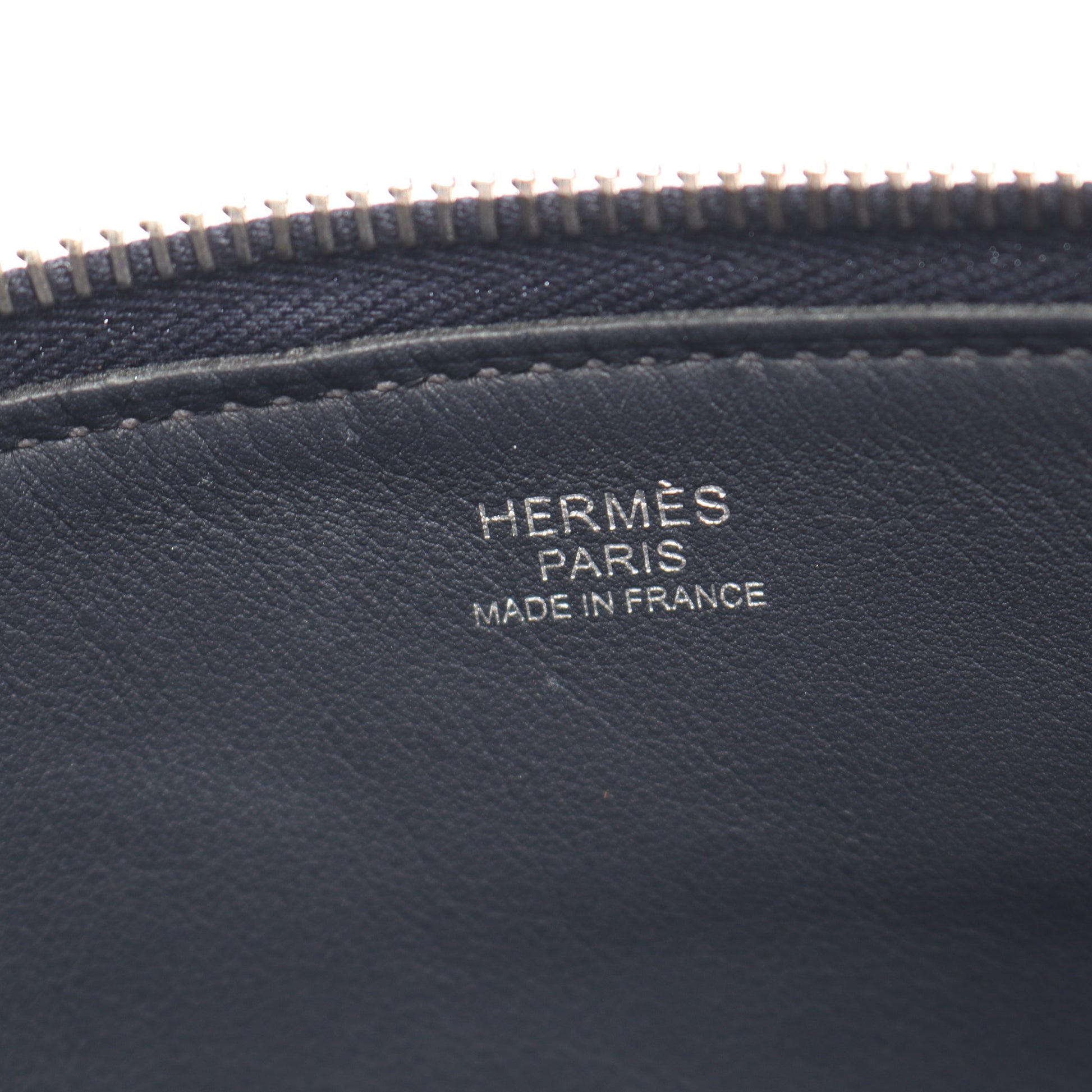 ウルトラプラGM ブルーニュイ ショルダーバッグ エバーカラー ネイビー シルバー金具 Y刻印 エルメス バッグ HERMES