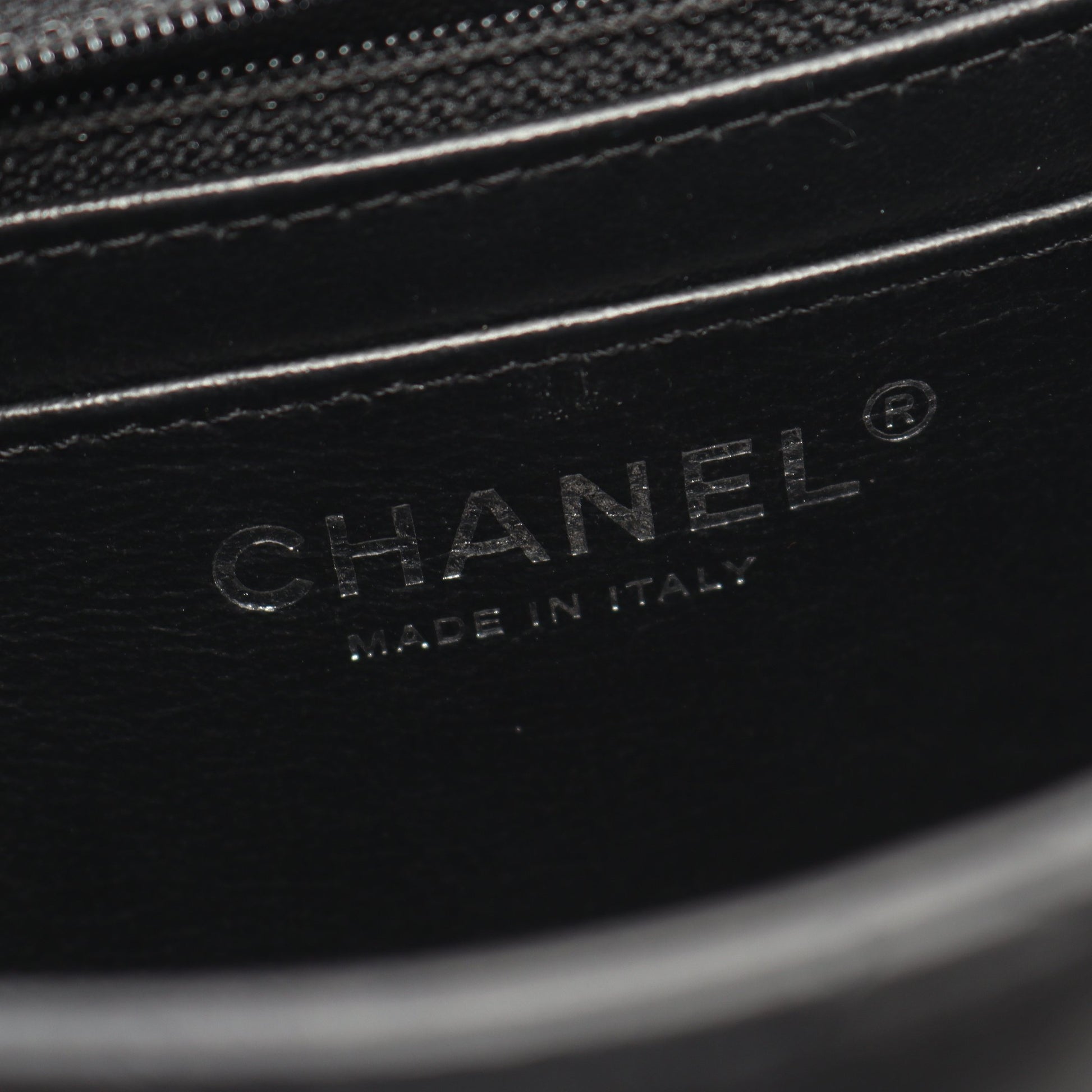 ミニマトラッセ チェーンショルダーバッグ ラムスキン ブラック シルバー金具 シャネル バッグ CHANEL