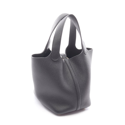ピコタンロックPM ハンドバッグ トリヨンクレマンス ブラック ゴールド金具 K刻印 エルメス バッグ HERMES