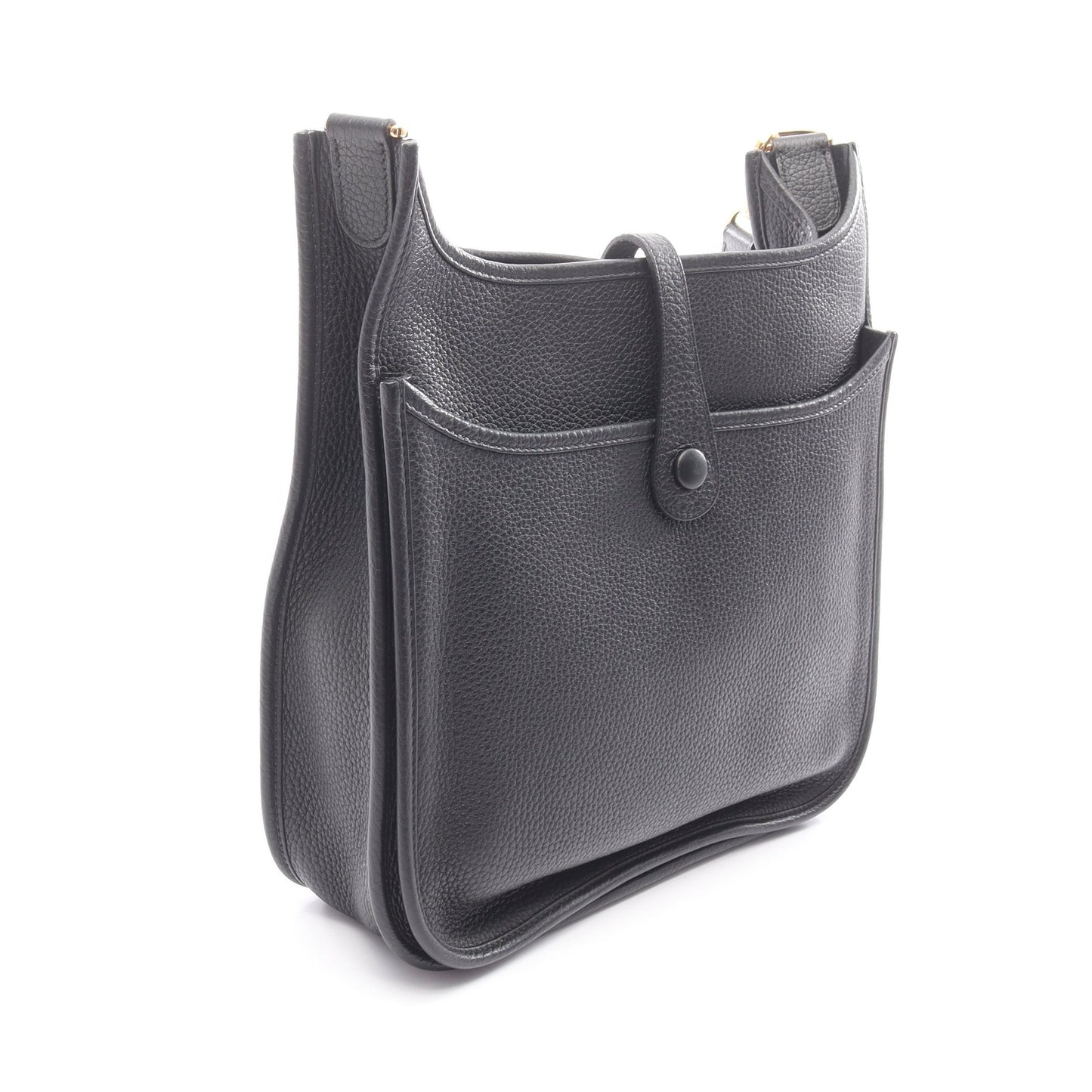 エヴリン 3 トロワ PM ショルダーバッグ トリヨンクレマンス ブラック ゴールド金具 D刻印 エルメス バッグ HERMES