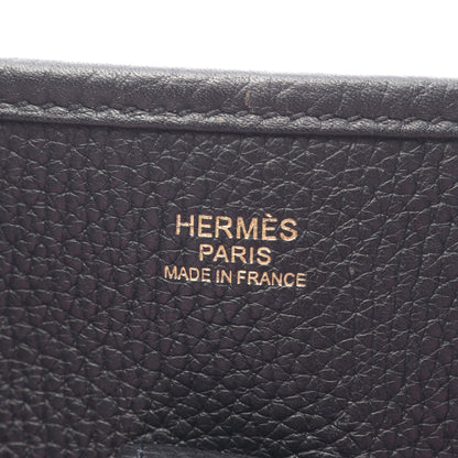 エヴリン 3 トロワ PM ショルダーバッグ トリヨンクレマンス ブラック ゴールド金具 D刻印 エルメス バッグ HERMES