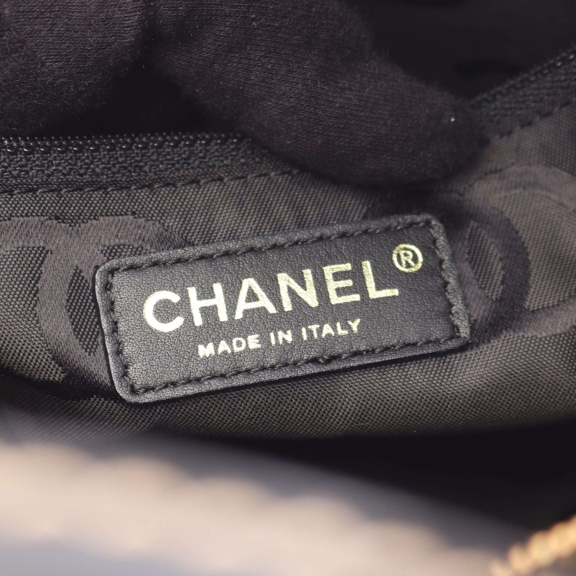 ワイルドステッチ ハンドバッグ レザー ブラック ゴールド金具 シャネル バッグ CHANEL