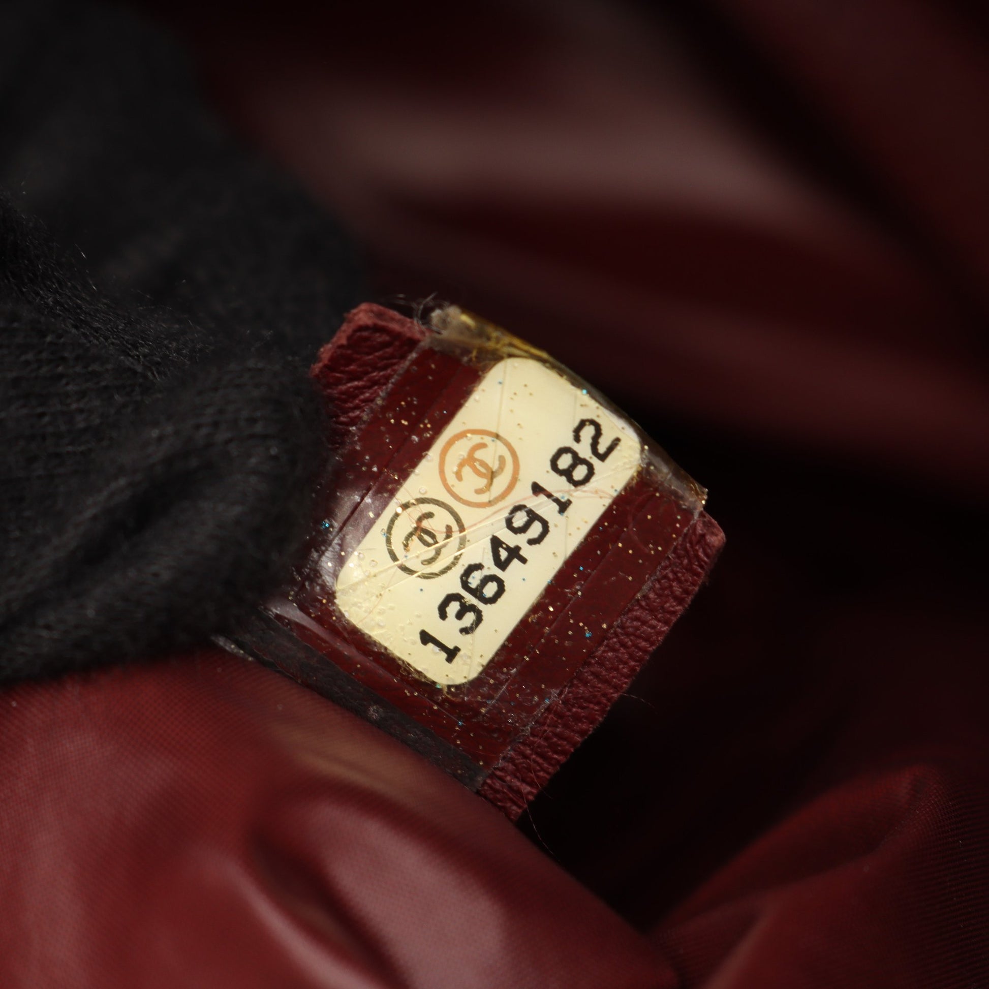 コココクーン ハンドバッグ ナイロン レザー ブラック シルバー金具 シャネル バッグ CHANEL