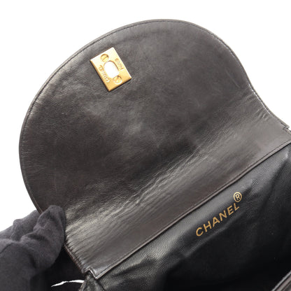 マトラッセ バックパック リュックサック ラムスキン ブラック ゴールド金具 シャネル バッグ CHANEL