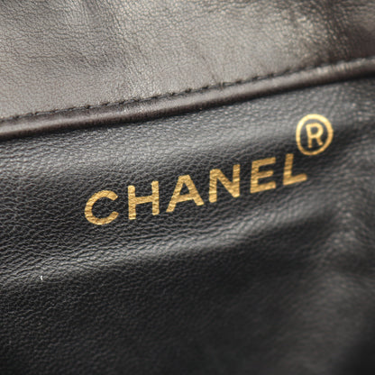 マトラッセ バックパック リュックサック ラムスキン ブラック ゴールド金具 シャネル バッグ CHANEL