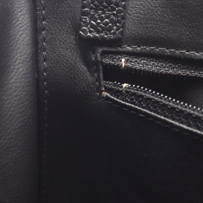 ココマーク 2WAY バニティバッグ キャビアスキン ブラック ゴールド金具 シャネル バッグ CHANEL