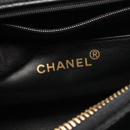マトラッセ バックパック リュックサック ベロア ブラック ゴールド金具 シャネル バッグ CHANEL