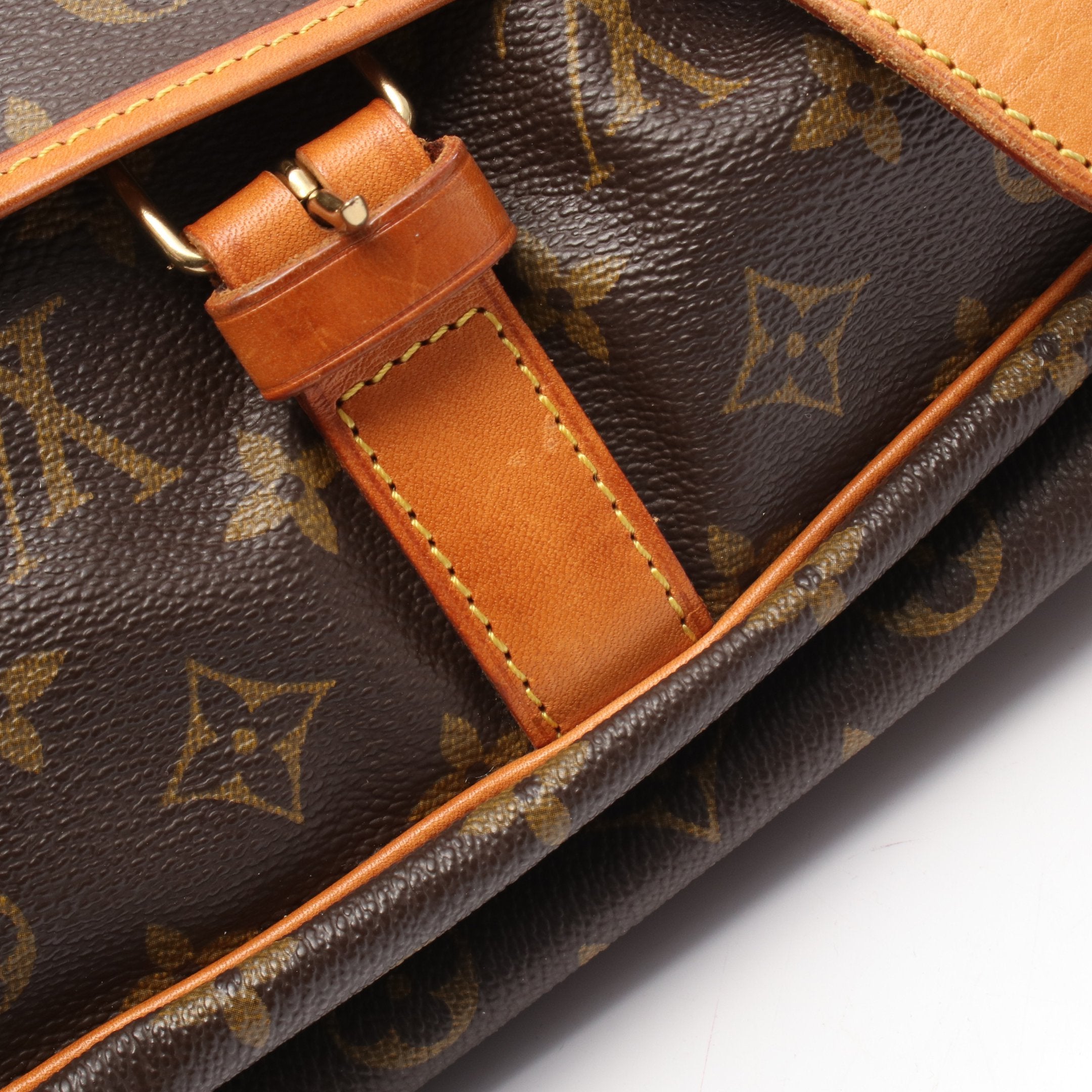 LOUIS VUITTON（ルイ・ヴィトン）　ソミュール 35　ショルダーバッグ　ブラウン 楽天市場】ルイヴィトン ソミュール35 モノグラム ショルダーバッグ