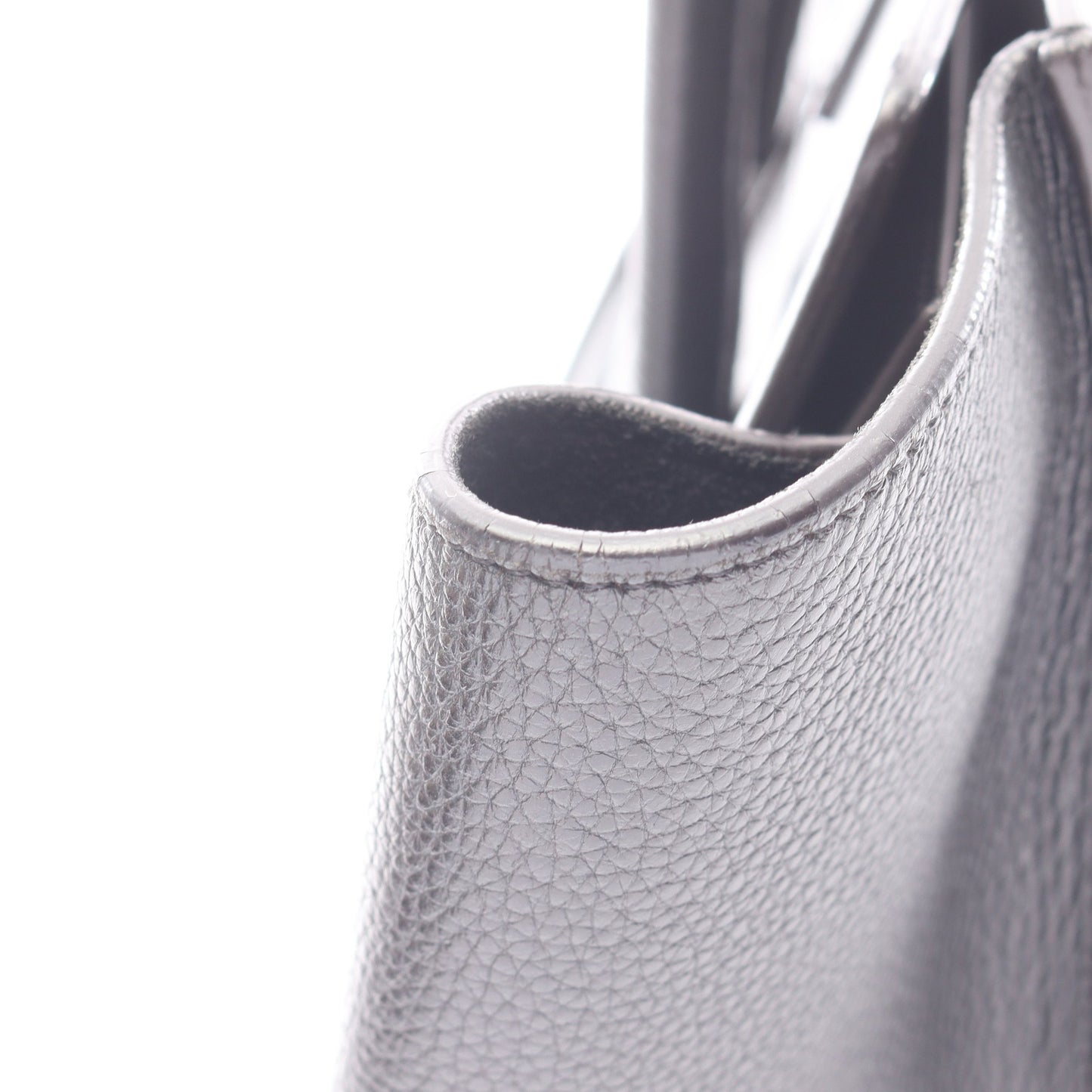 ラゲージ マイクロショッパー ハンドバッグ トートバッグ レザー ブラック セリーヌ バッグ CELINE