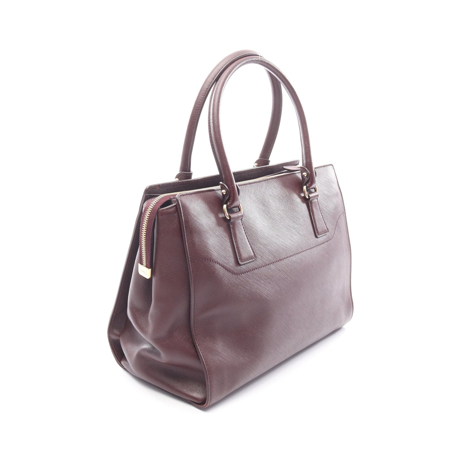 ガンチーニ 2way ハンドバッグ レザー ボルドー サルヴァトーレフェラガモ バッグ Salvatore Ferragamo