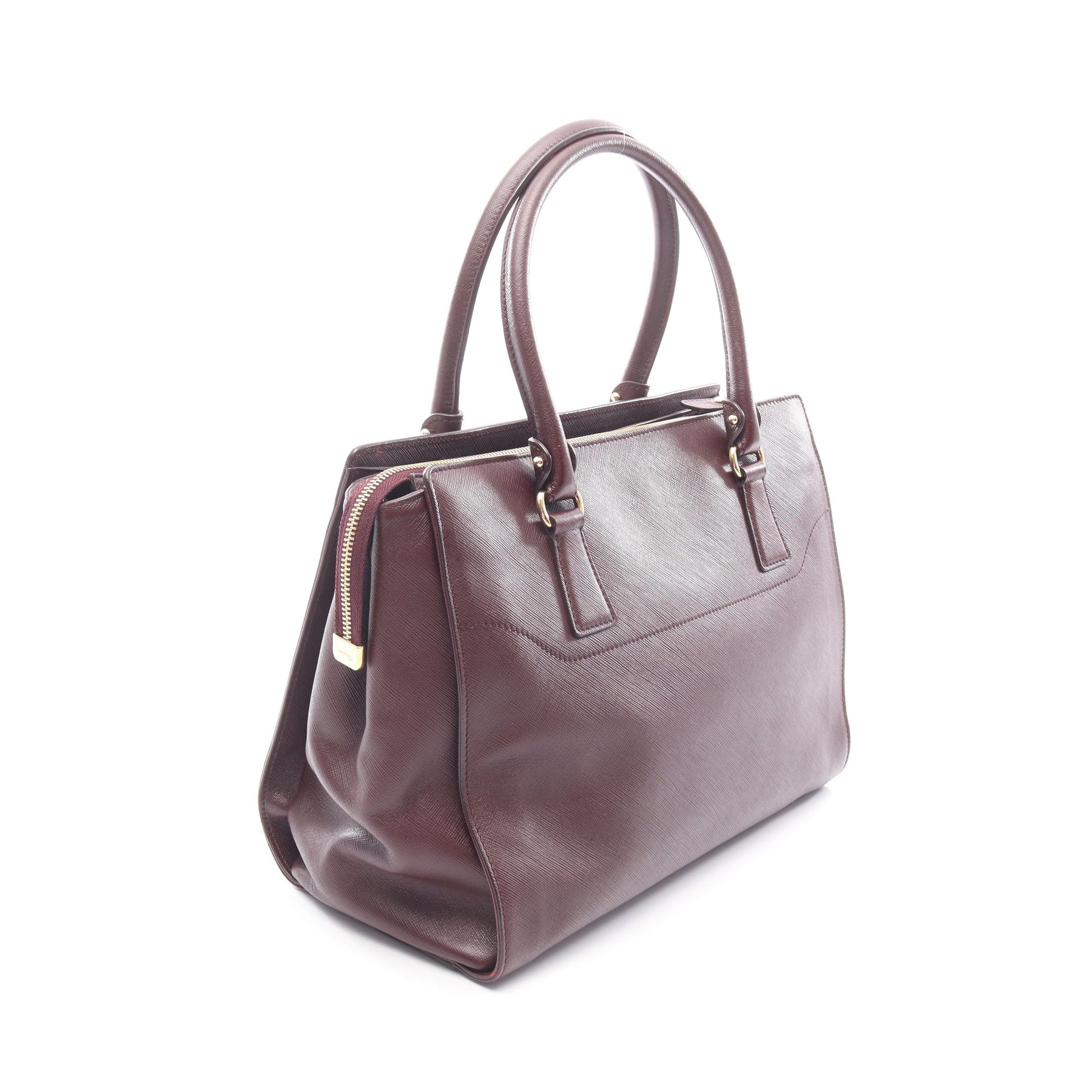ガンチーニ 2way ハンドバッグ レザー ボルドー サルヴァトーレフェラガモ バッグ Salvatore Ferragamo
