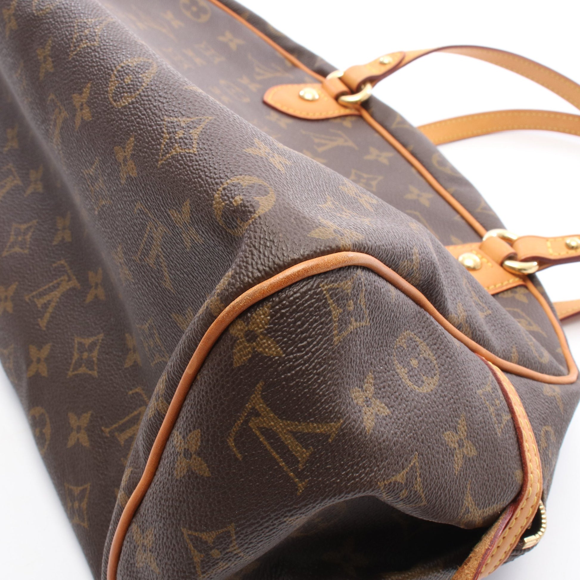 モントルグイユGM モノグラム ショルダーバッグ PVC レザー ブラウン ルイヴィトン バッグ LOUIS VUITTON