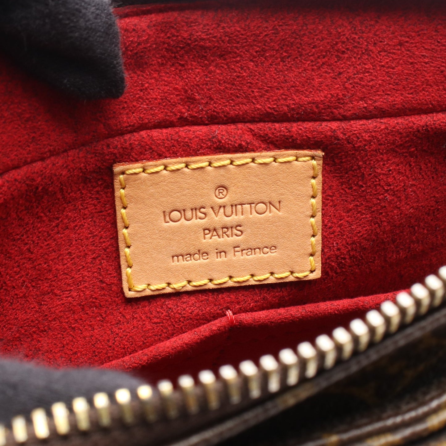 ヴィバシテMM モノグラム ショルダーバッグ PVC レザー ブラウン ルイヴィトン バッグ LOUIS VUITTON