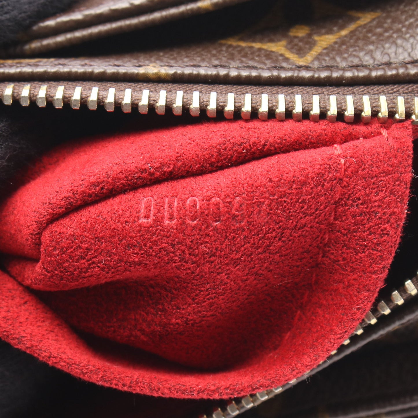 ヴィバシテMM モノグラム ショルダーバッグ PVC レザー ブラウン ルイヴィトン バッグ LOUIS VUITTON