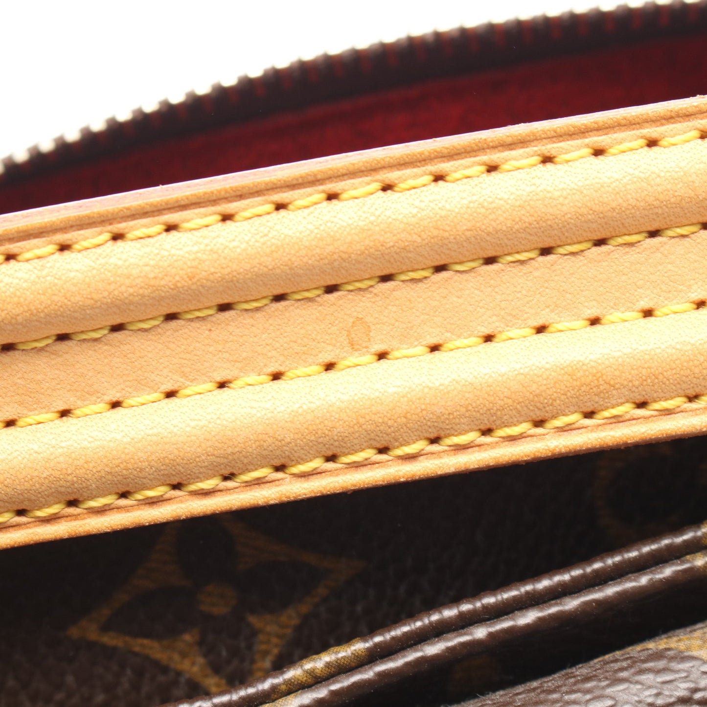 ヴィバシテMM モノグラム ショルダーバッグ PVC レザー ブラウン ルイヴィトン バッグ LOUIS VUITTON
