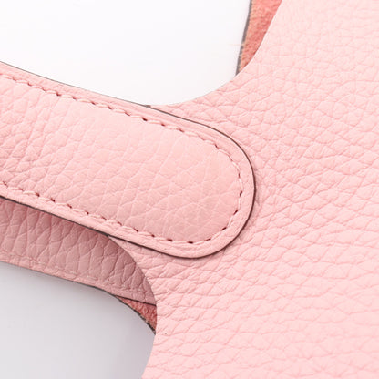 ピコタンロックPM ローズサクラ ハンドバッグ トリヨンクレマンス ピンク シルバー金具 K刻印 エルメス バッグ HERMES