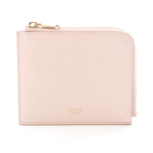 L字ファスナー コインケース レザー ライトピンク セリーヌ 財布・小物 CELINE
