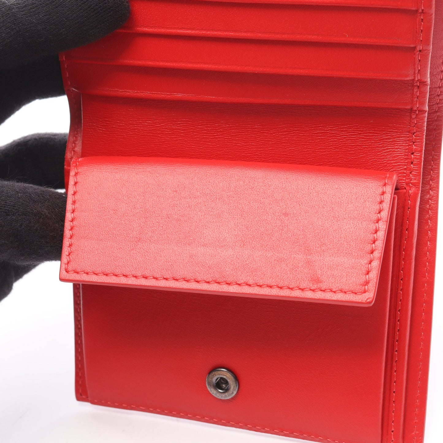 二つ折り財布 レザー ブラック レッド クリスチャンルブタン 財布・小物 Christian Louboutin