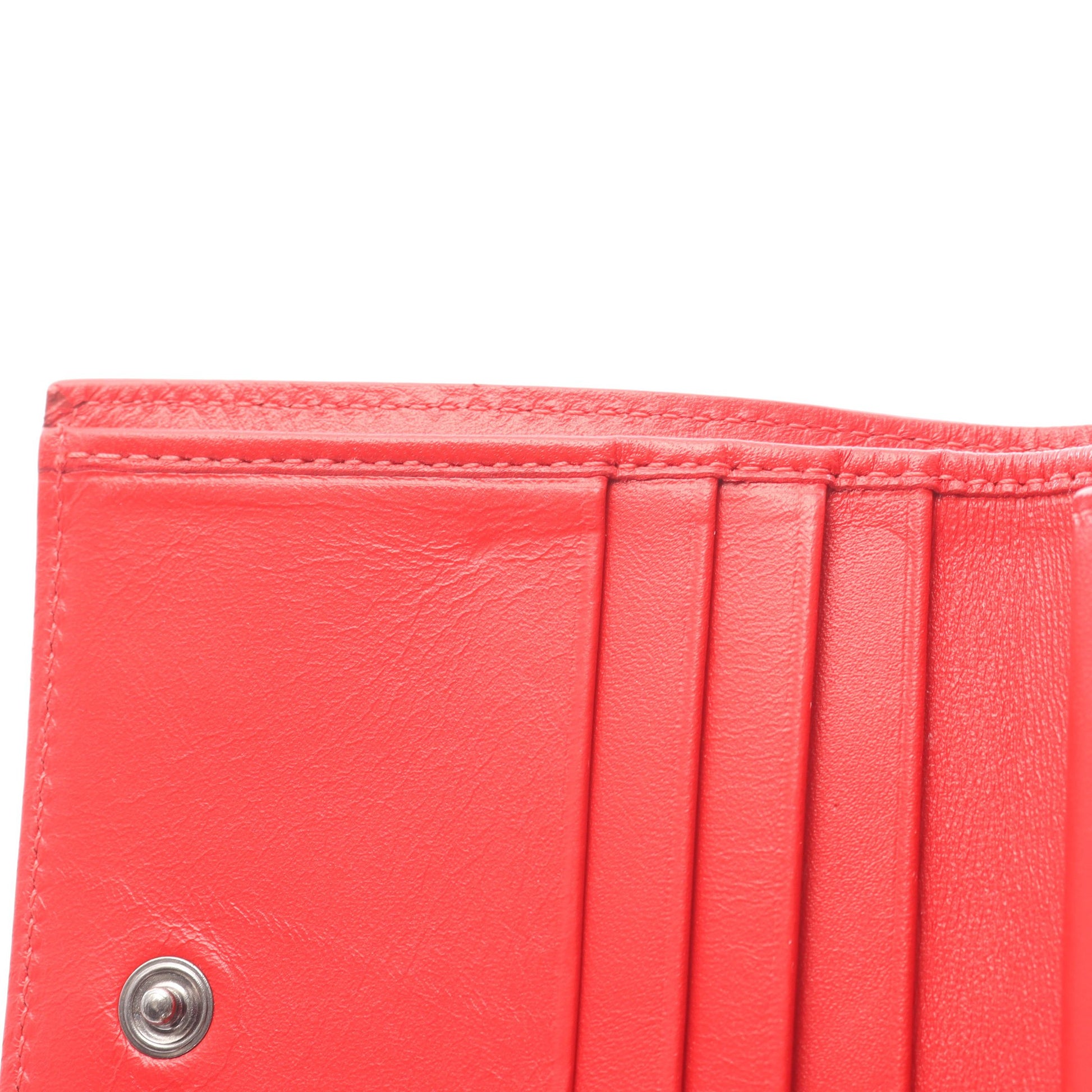 二つ折り財布 レザー ブラック レッド クリスチャンルブタン 財布・小物 Christian Louboutin