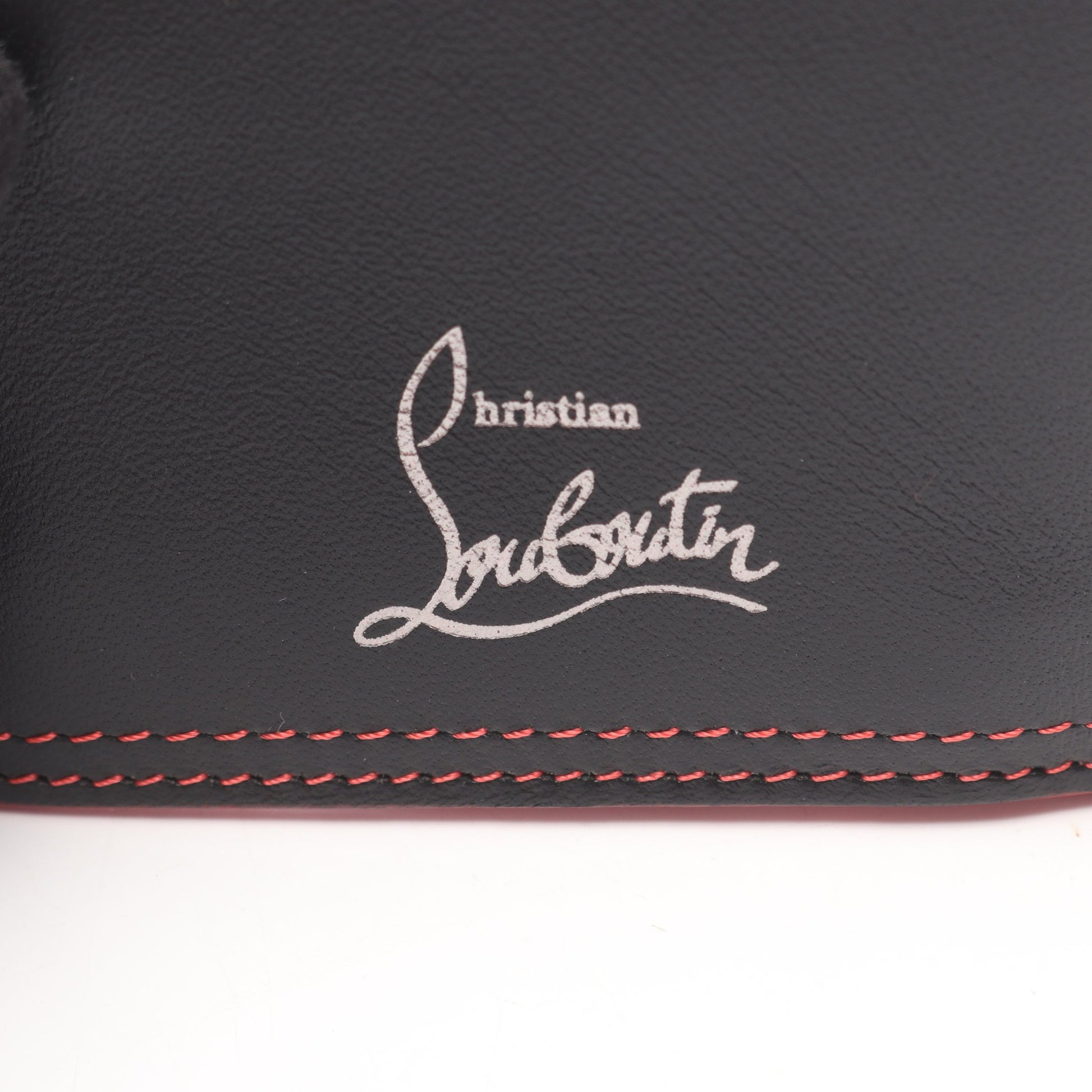 二つ折り財布 レザー ブラック レッド クリスチャンルブタン 財布・小物 Christian Louboutin