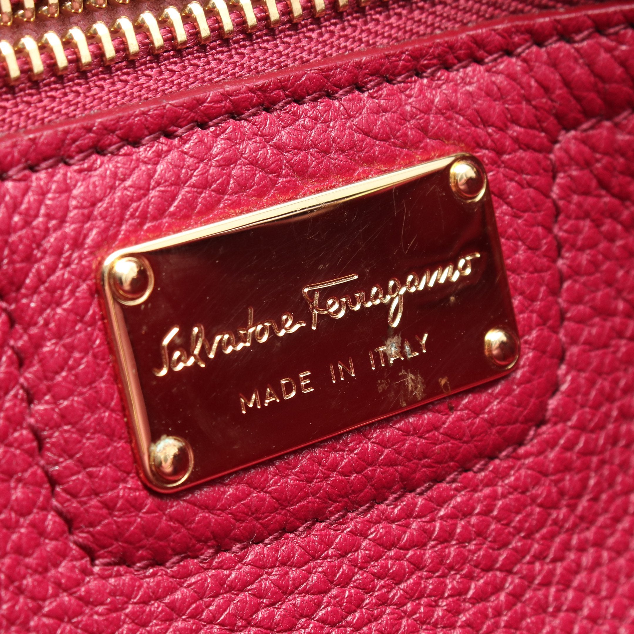 AMY エイミー ガンチーニ 2WAY ハンドバッグ レザー ピンクパープル