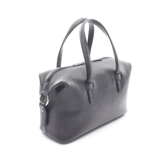 ミニ ボストン ハンドバッグ ミニボストンバッグ レザー ブラック ロエベ バッグ LOEWE