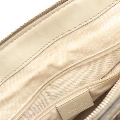 スーキー GGキャンバス 2WAY ハンドバッグ キャンバス レザー ベージュ アイボリー グッチ バッグ GUCCI