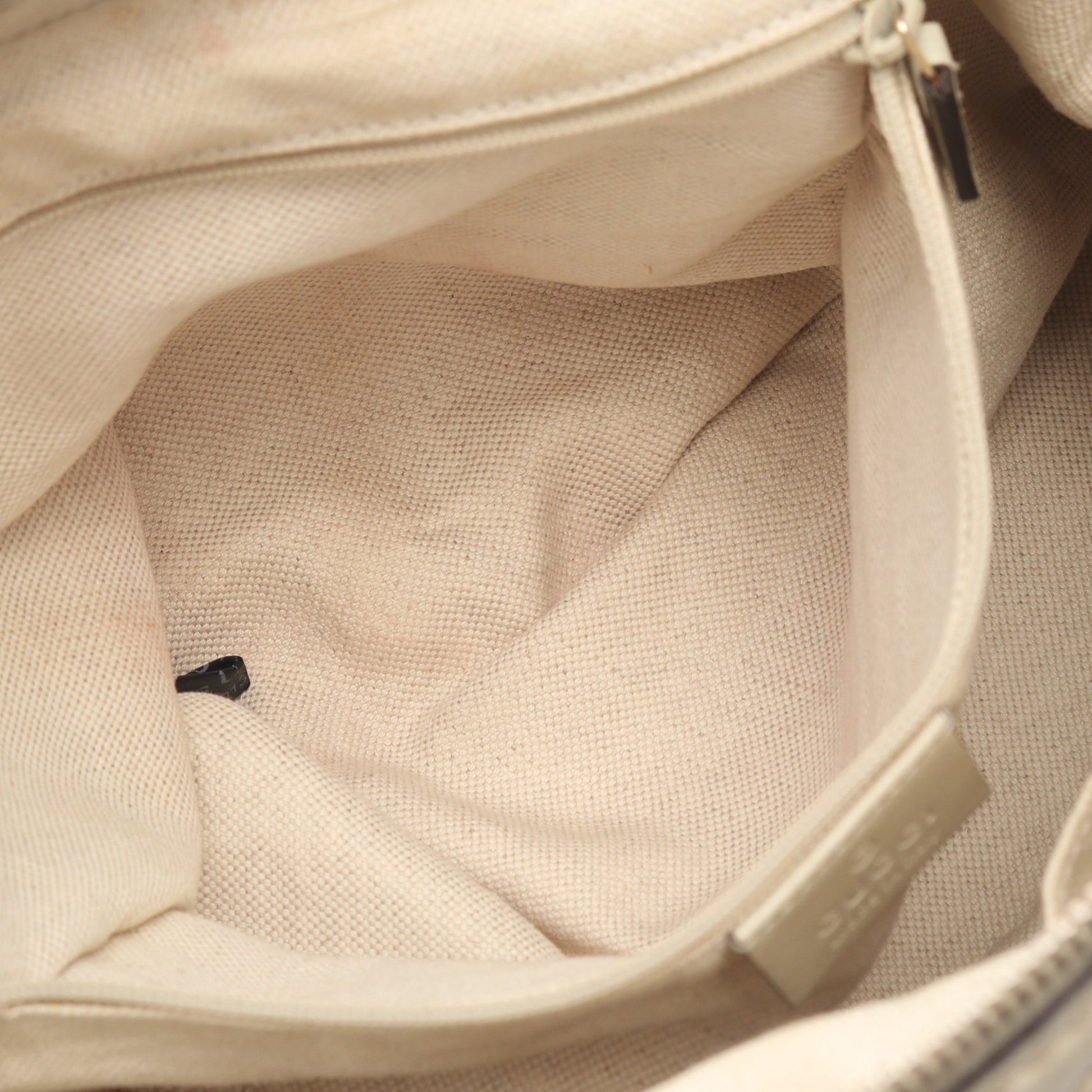 スーキー GGキャンバス 2WAY ハンドバッグ キャンバス レザー ベージュ アイボリー グッチ バッグ GUCCI