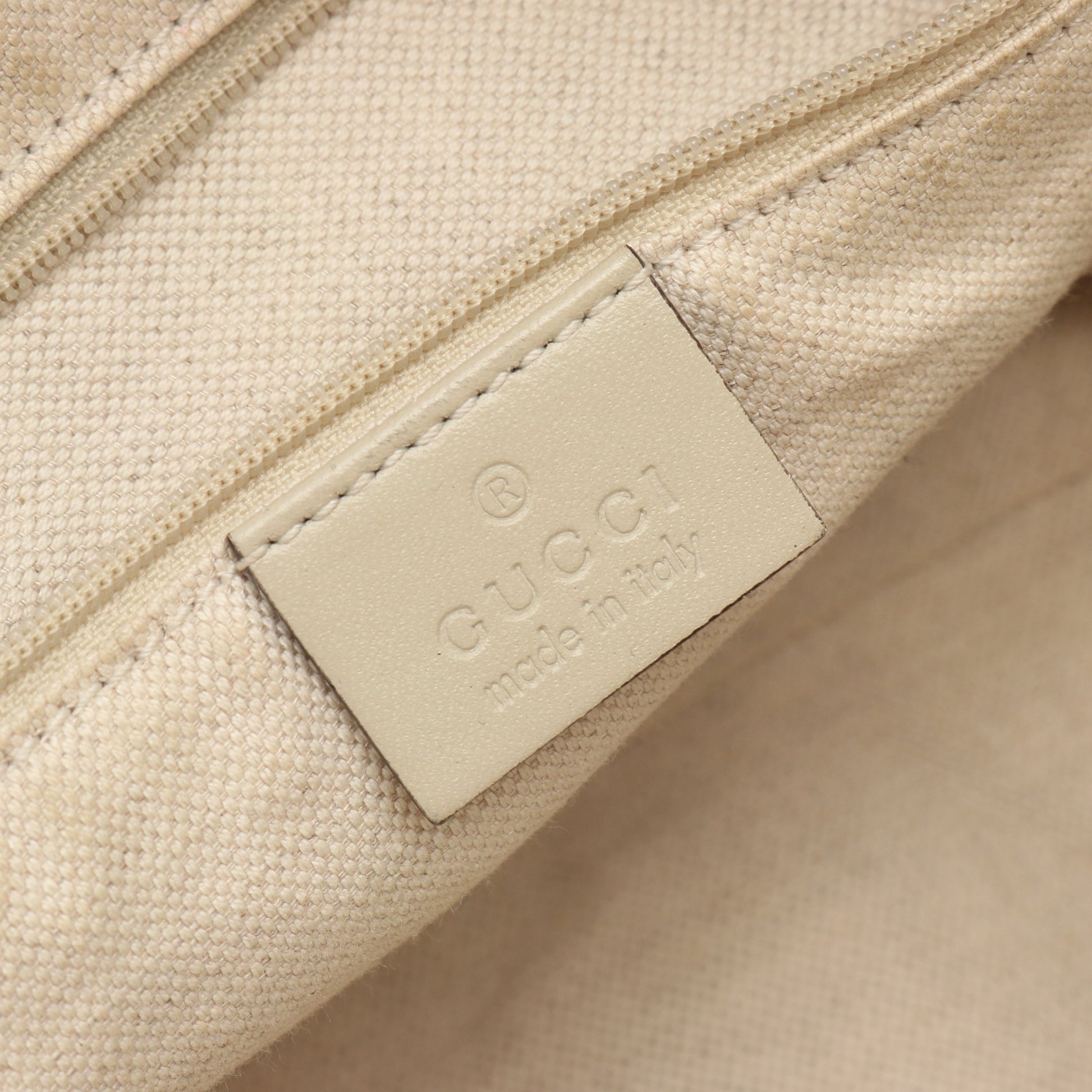 スーキー GGキャンバス 2WAY ハンドバッグ キャンバス レザー ベージュ アイボリー グッチ バッグ GUCCI