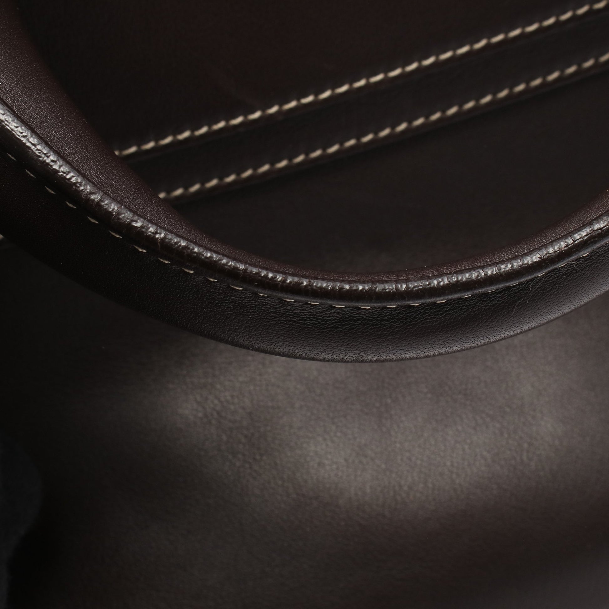 ブギーバッグ ハンドバッグ レザー ダークブラウン セリーヌ バッグ CELINE