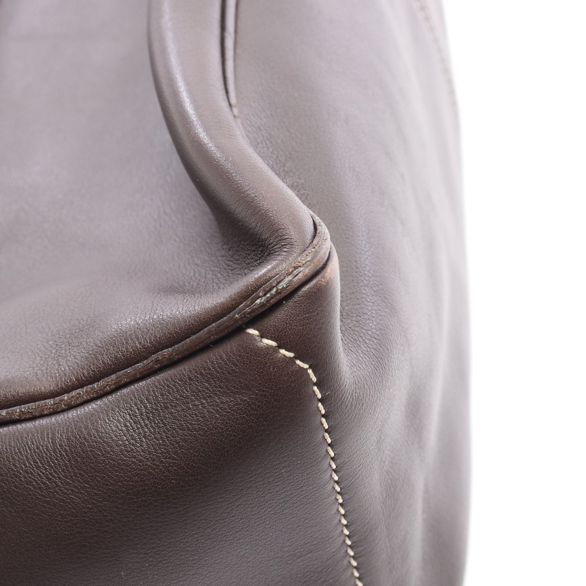 ブギーバッグ ハンドバッグ レザー ダークブラウン セリーヌ バッグ CELINE