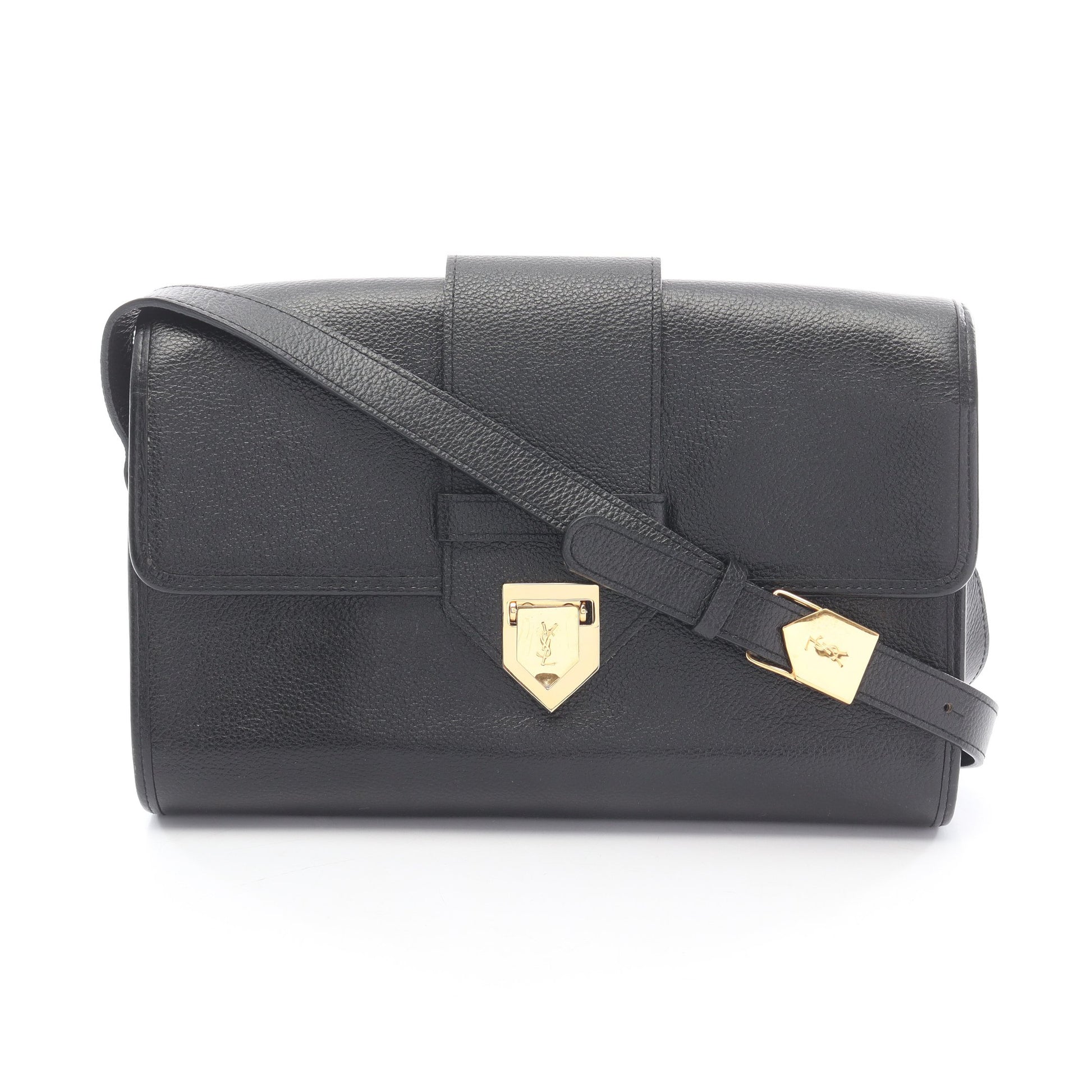 ショルダーバッグ ショルダーバッグ レザー ブラック イヴサンローラン バッグ YVES SAINT LAURENT