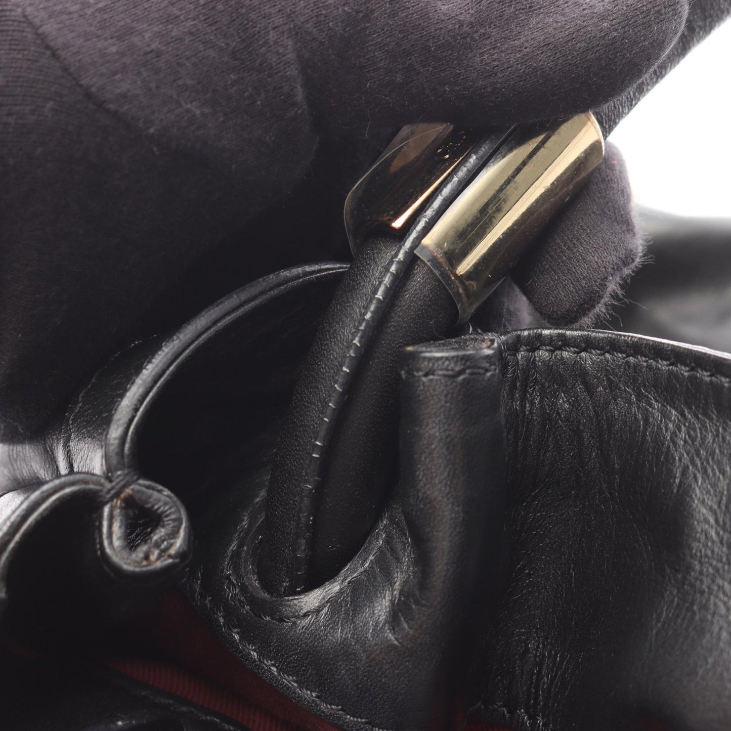ヴィクトリア 2WAY ハンドバッグ レザー ブラック クロエ バッグ Chloe