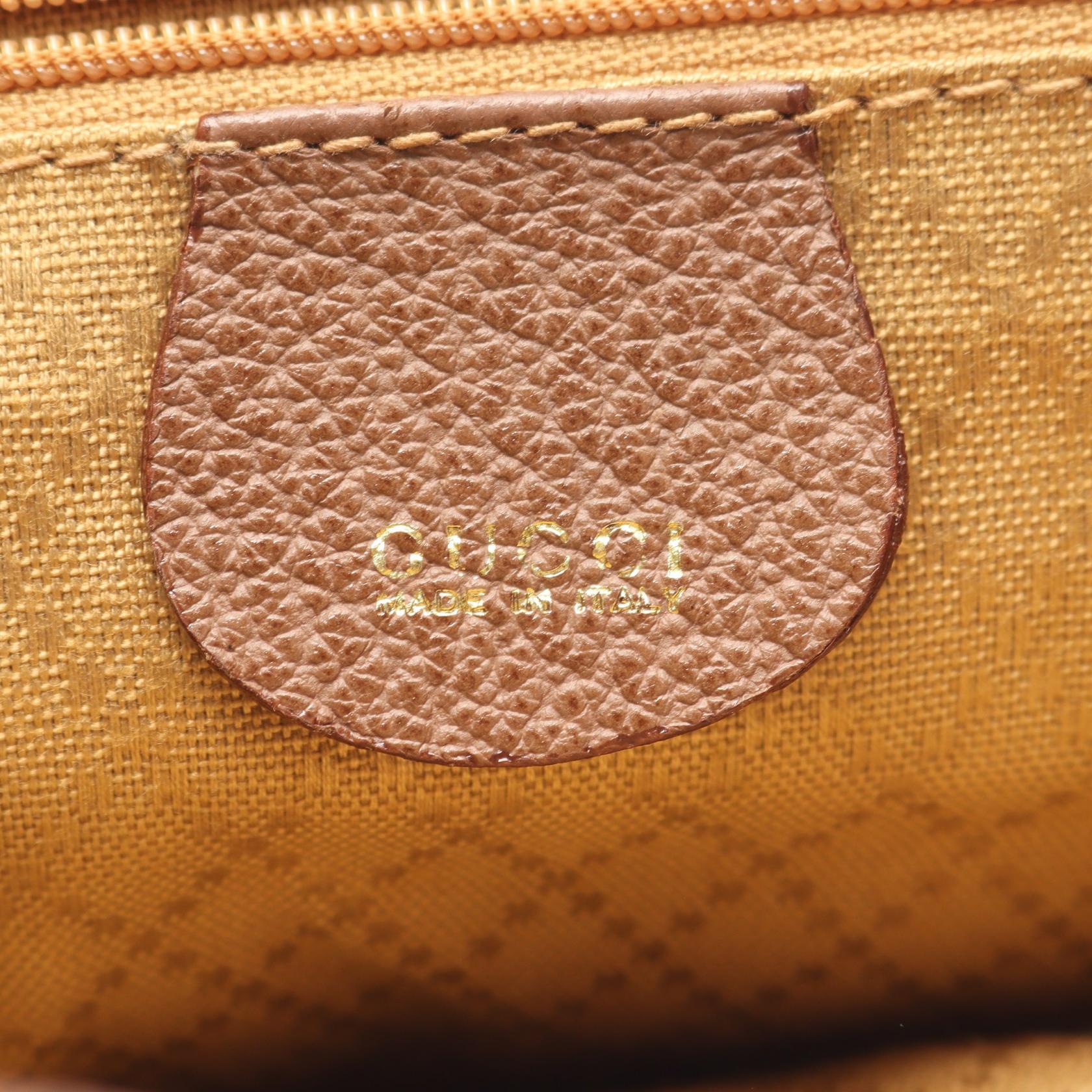 バンブー バックパック リュックサック スエード レザー ブラウン グッチ バッグ GUCCI