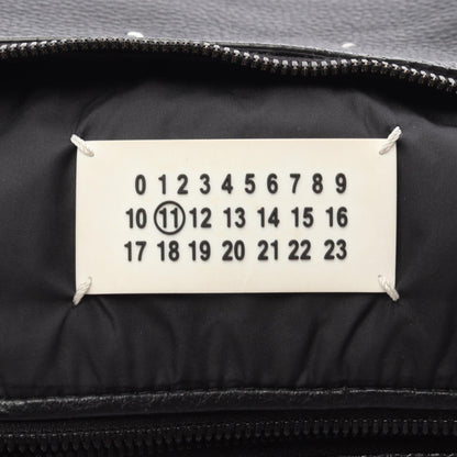 5AC ショルダーバッグ レザー ブラック メゾンマルジェラ バッグ Maison Margiela