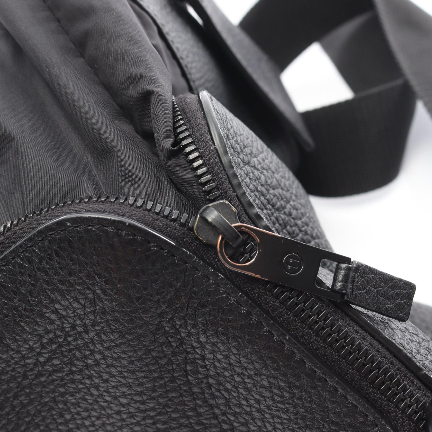 5AC ショルダーバッグ レザー ブラック メゾンマルジェラ バッグ Maison Margiela
