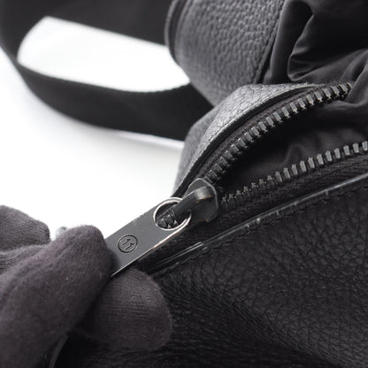5AC ショルダーバッグ レザー ブラック メゾンマルジェラ バッグ Maison Margiela