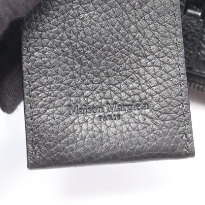 5AC ショルダーバッグ レザー ブラック メゾンマルジェラ バッグ Maison Margiela