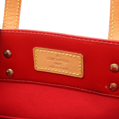 リードMM モノグラムヴェルニ ルージュ ハンドバッグ トートバッグ レザー レッド ルイヴィトン バッグ LOUIS VUITTON
