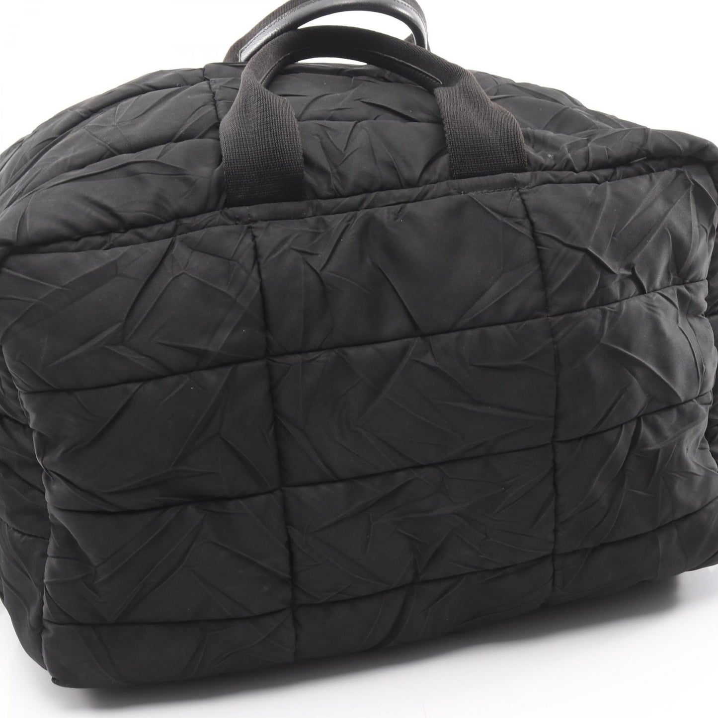 TESSUTO 2WAY ボストンバッグ ナイロン ブラック プラダ バッグ PRADA