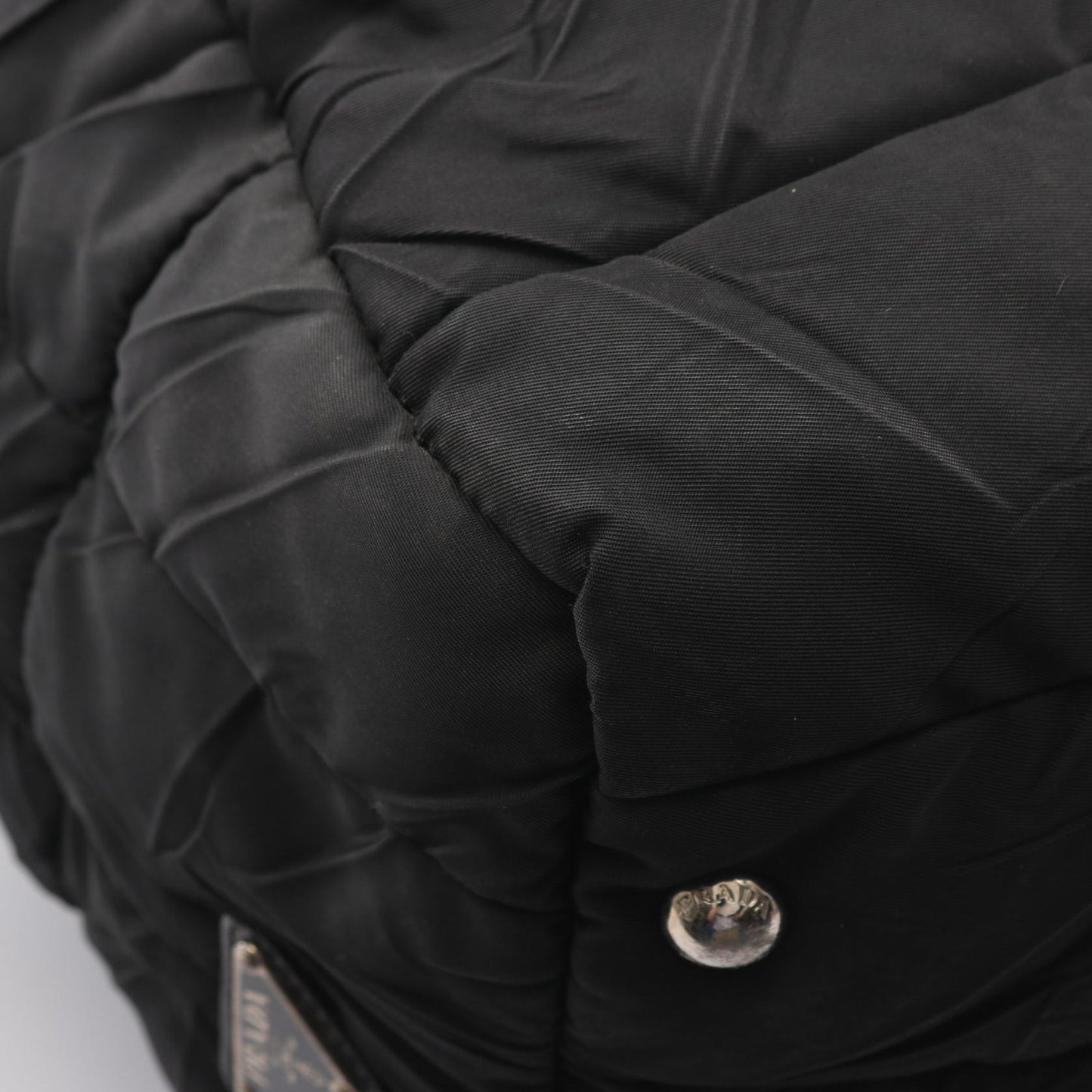 TESSUTO 2WAY ボストンバッグ ナイロン ブラック プラダ バッグ PRADA