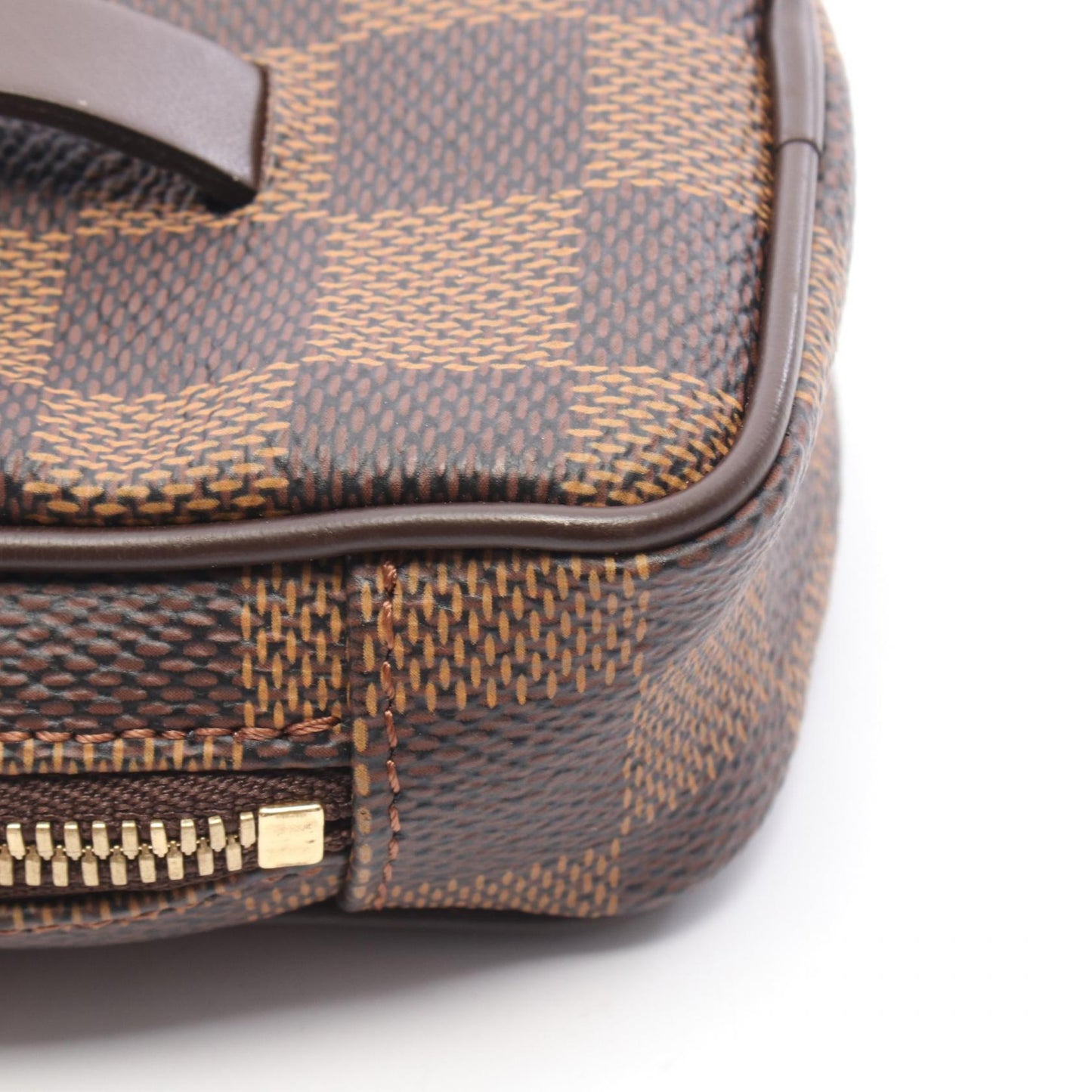 エテュイ オカピPM ダミエエベヌ ポーチ PVC レザー ブラウン ルイヴィトン 財布・小物 LOUIS VUITTON