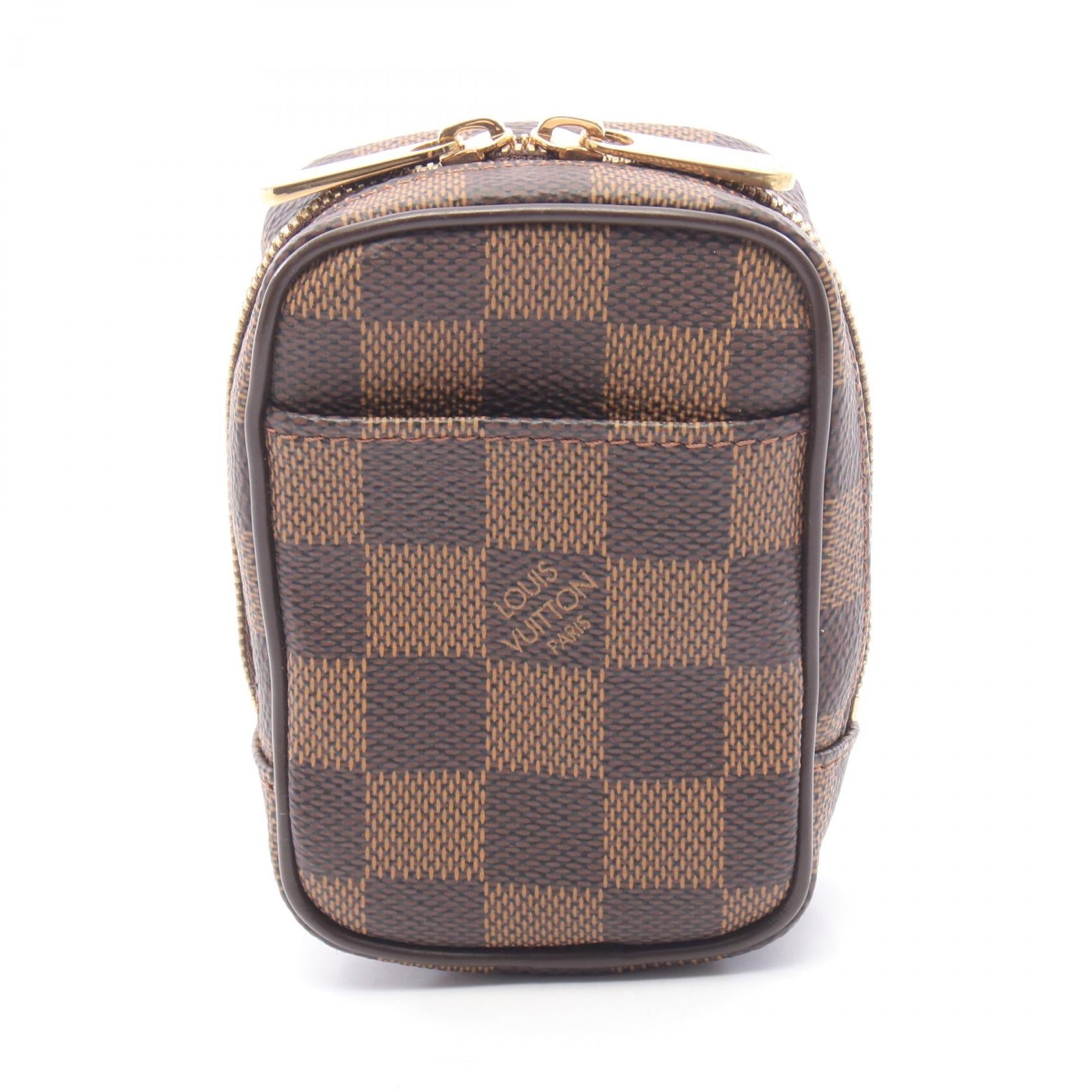 エテュイ オカピPM ダミエエベヌ ポーチ PVC レザー ブラウン ルイヴィトン 財布・小物 LOUIS VUITTON