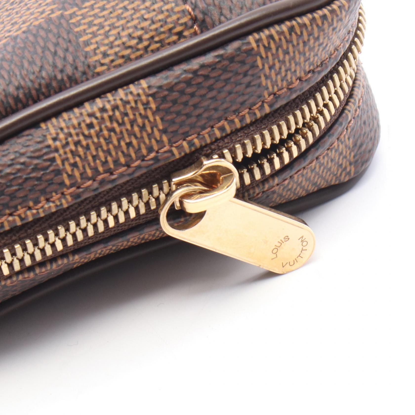 エテュイ オカピPM ダミエエベヌ ポーチ PVC レザー ブラウン ルイヴィトン 財布・小物 LOUIS VUITTON