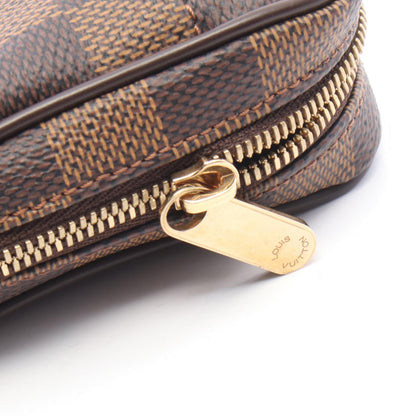 エテュイ オカピPM ダミエエベヌ ポーチ PVC レザー ブラウン ルイヴィトン 財布・小物 LOUIS VUITTON