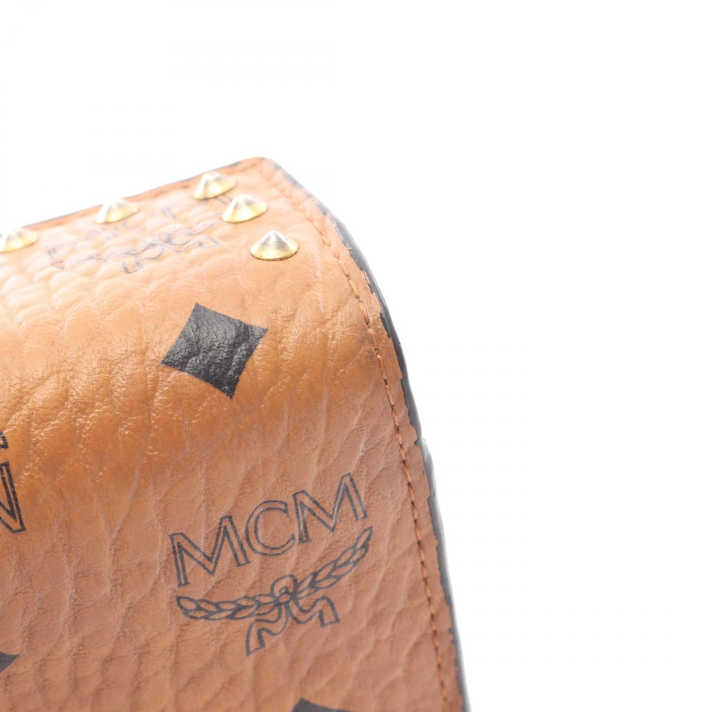 PATRICIA パトリシア ヴィセトス チェーンウォレット レザ- ブラウン ブラック エムシーエム バッグ MCM