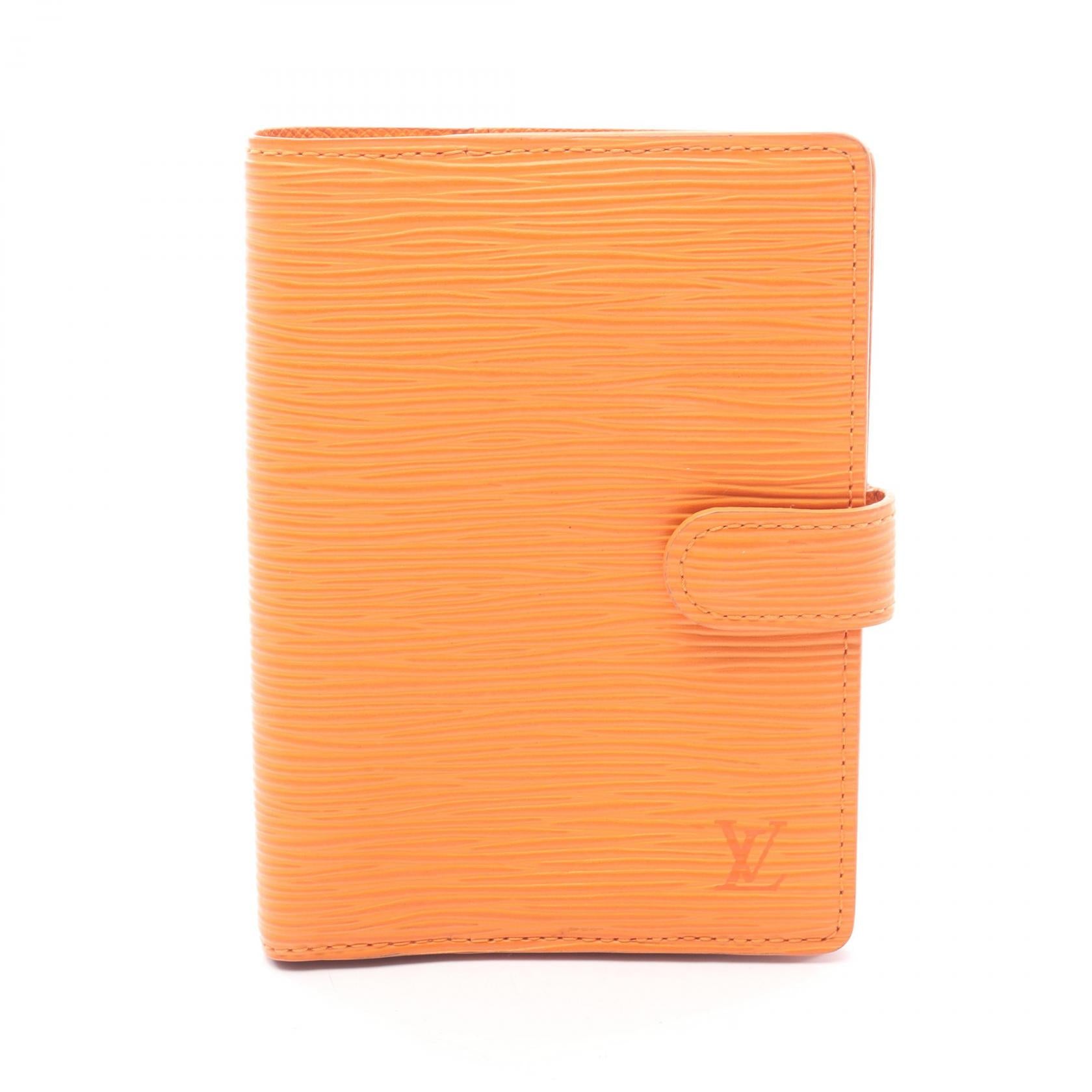 アジェンダPM エピ マンダリン 手帳カバー レザー オレンジ ルイヴィトン 財布・小物 LOUIS VUITTON